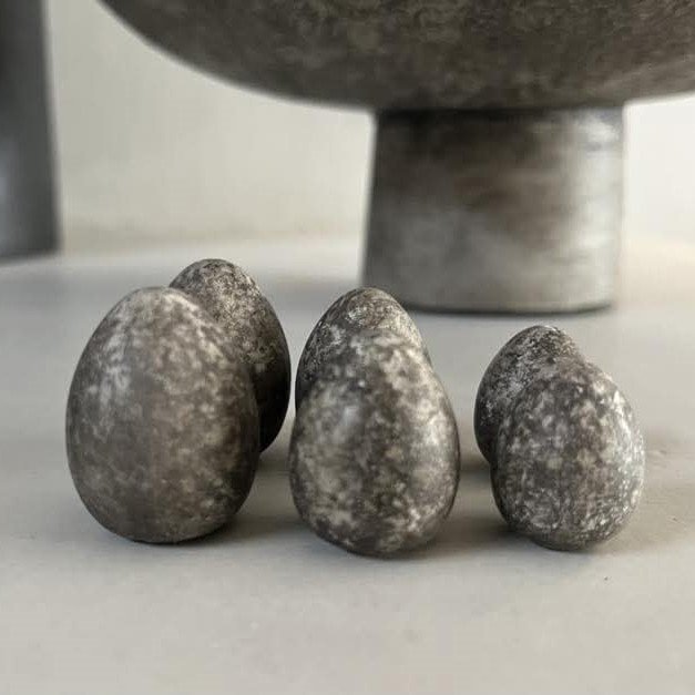 Set van 6 Paaseitjes van Beton- PMR. - Afbeelding 8