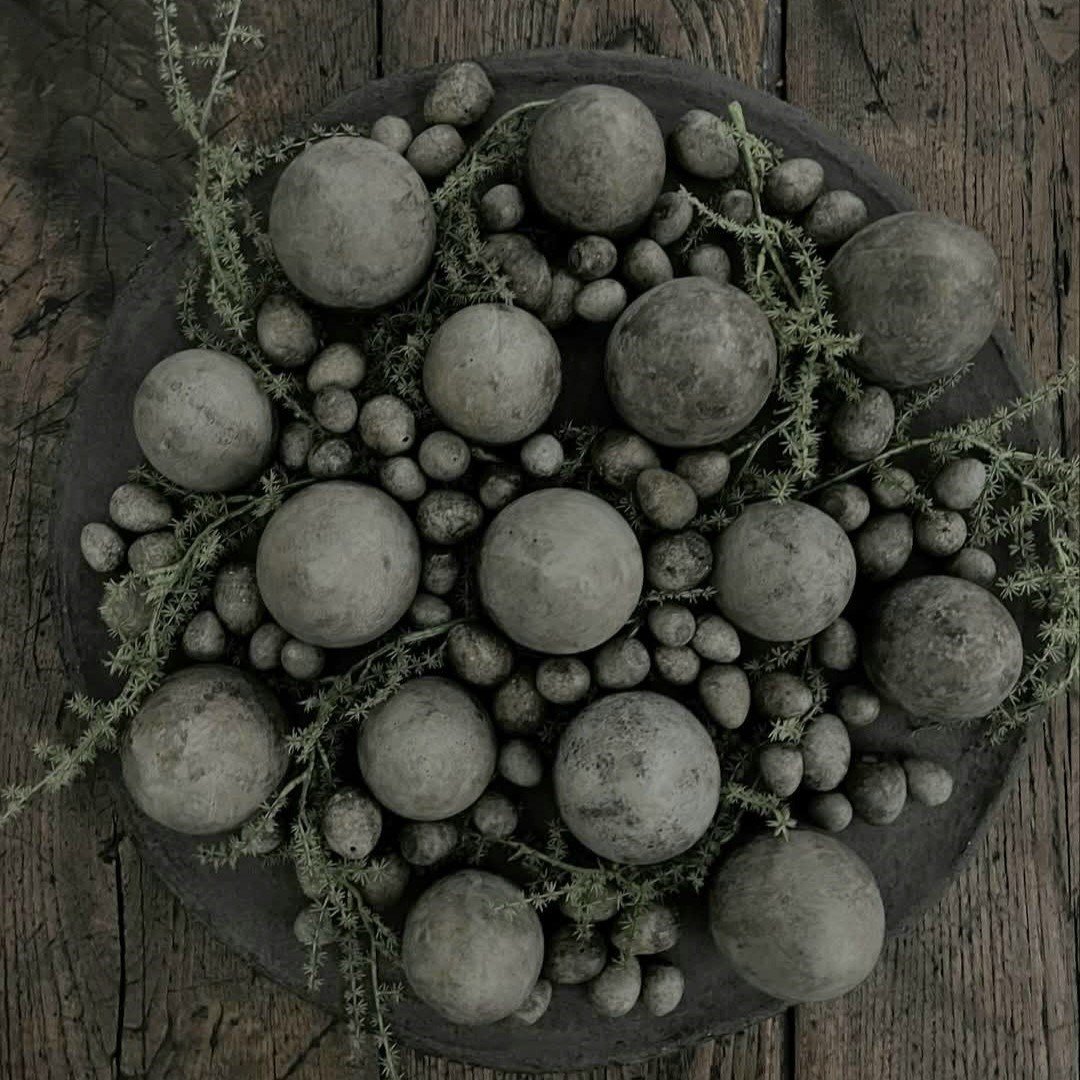 Set van 6 Paaseitjes van Beton- PMR. - Afbeelding 12