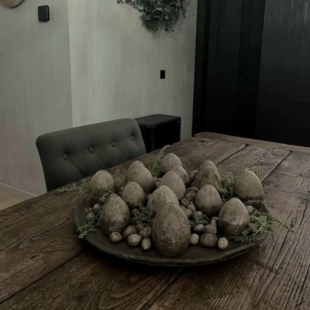 Set van 6 Paaseitjes van Beton- PMR. - Afbeelding 11