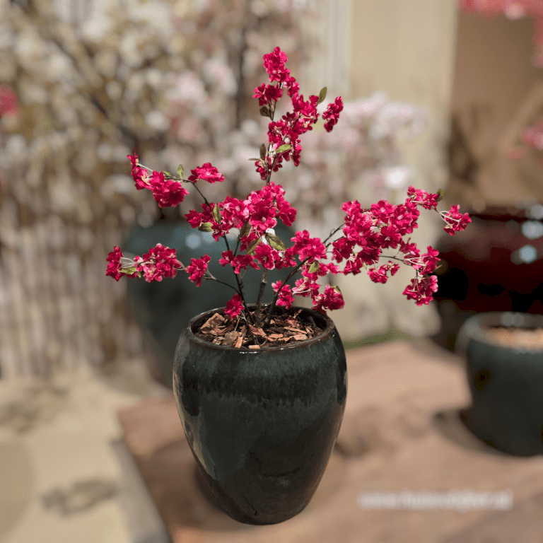 Bloesemboom (kunst)- Fuchsia || 80 cm. - Afbeelding 8