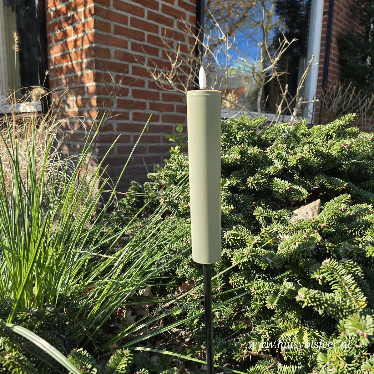 Tuin Fakkel || Olive Green - Afbeelding 3