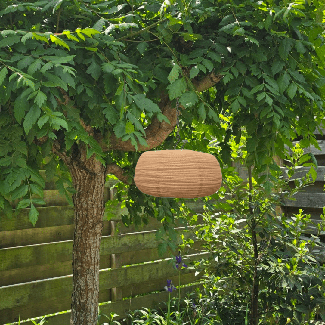 Jute lampion Taupe- Rond || Ø45 cm - Afbeelding 2