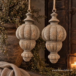 Stone Rustique- Toef Hanger/ Ornament || 24 cm