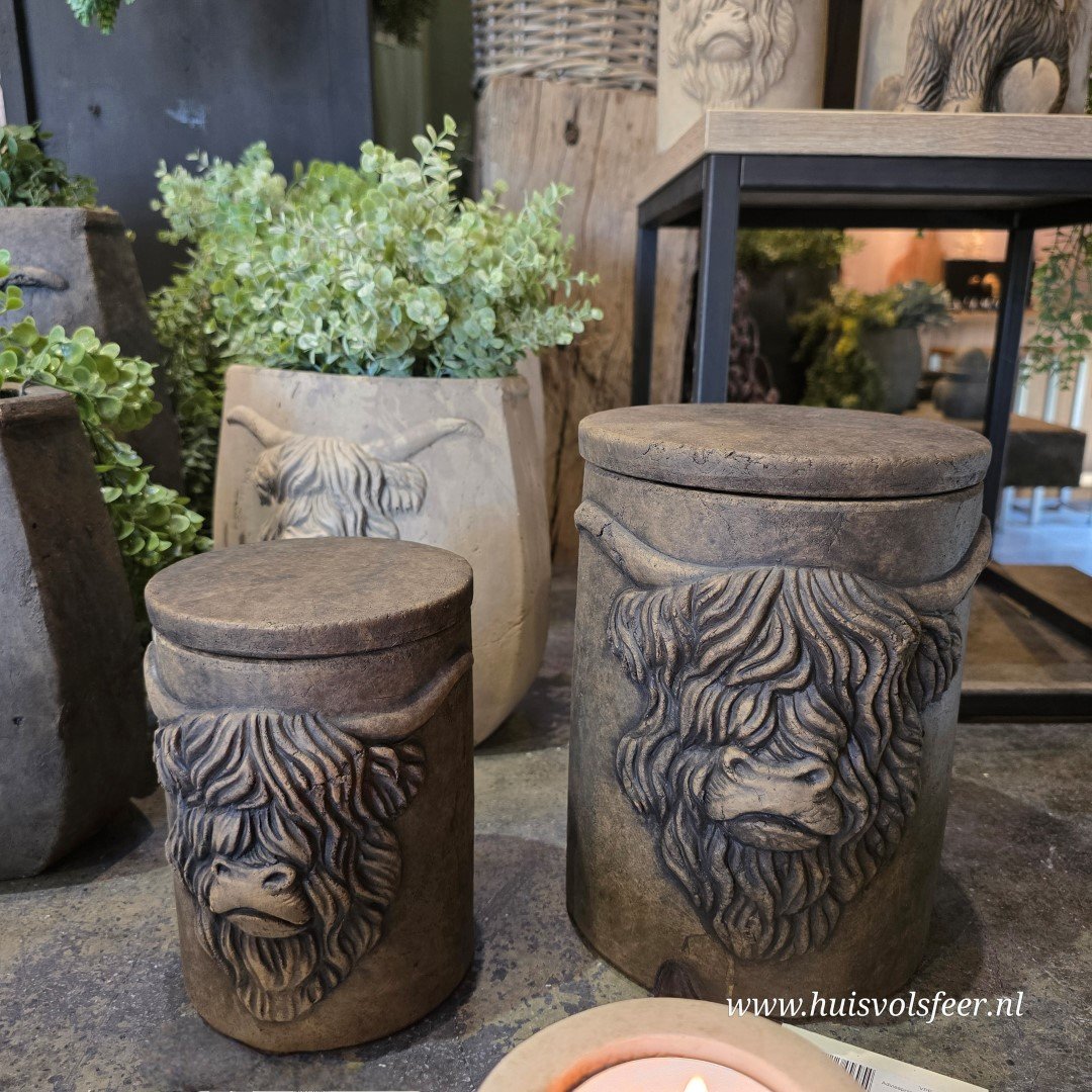 Pot and Top Scotty 20 x H25 cm- Majestic Brown || Brynxz. - Afbeelding 3