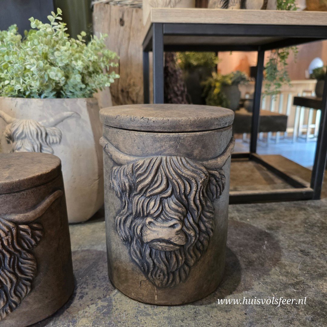 Pot and Top Scotty 20 x H25 cm- Majestic Brown || Brynxz. - Afbeelding 4