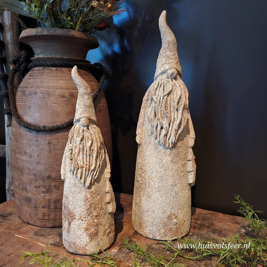 Stone Rustique- Kerstman Wobbel || 41 cm - Afbeelding 2