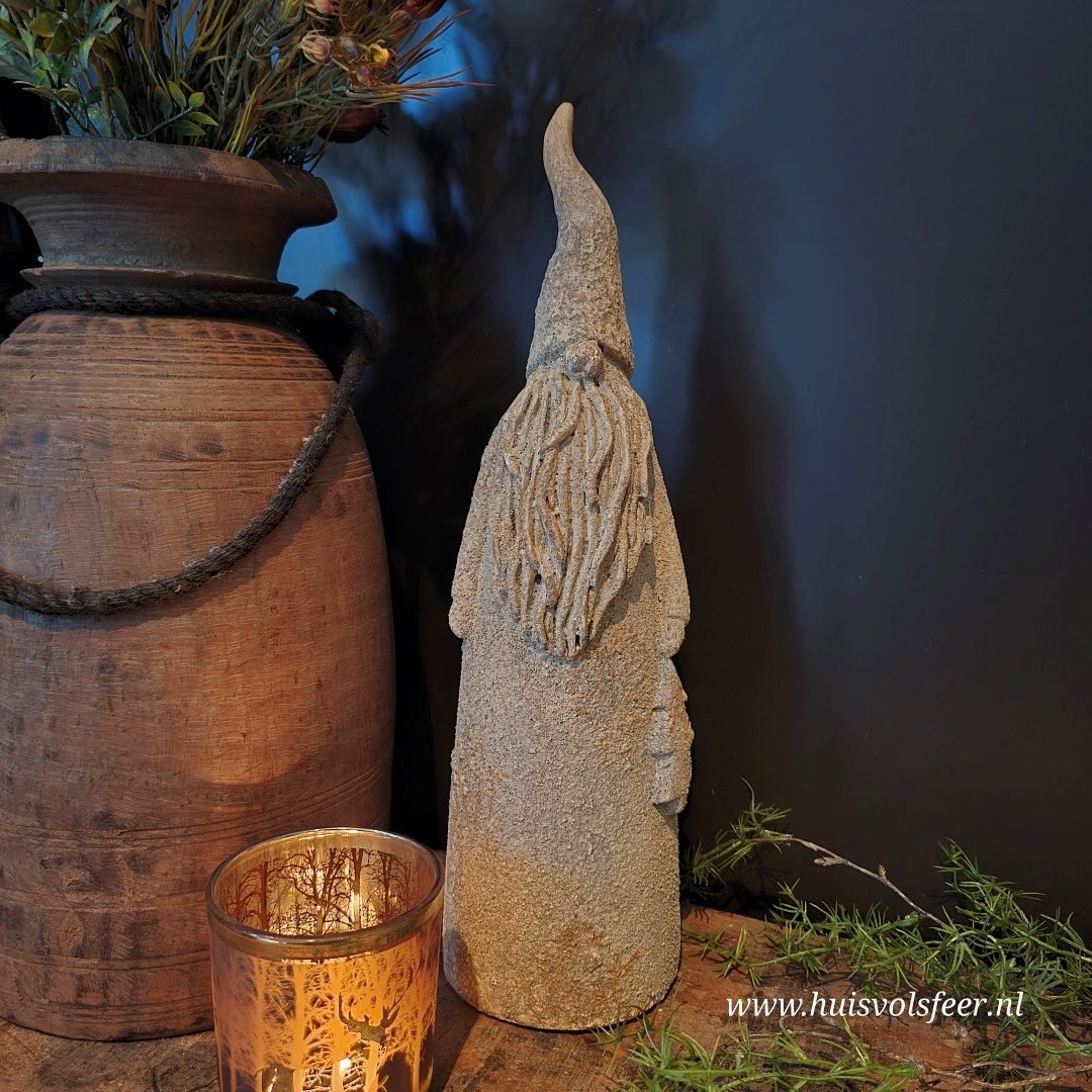 Stone Rustique- Kerstman Wobbel || 41 cm - Afbeelding 7