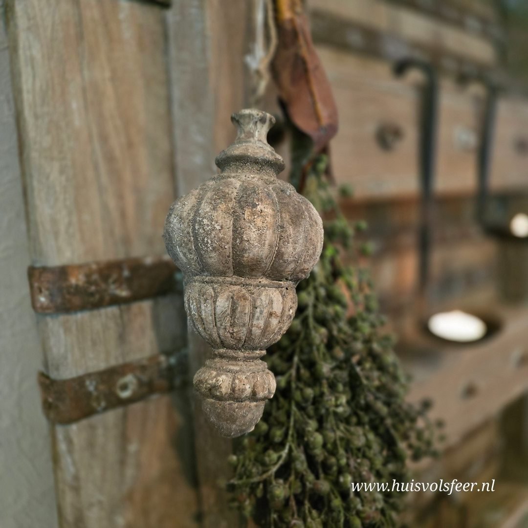 Stone Rustique- Toef Hanger/ Ornament || 20 cm - Afbeelding 2