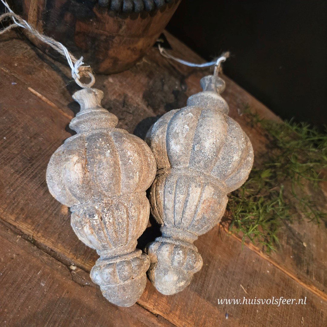 Stone Rustique- Toef Hanger/ Ornament || 20 cm - Afbeelding 7