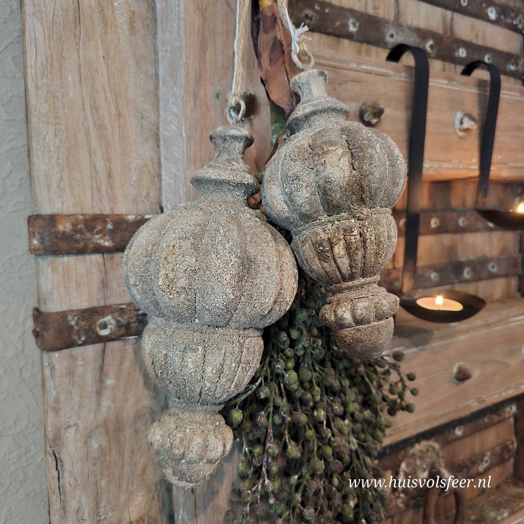 Stone Rustique- Toef Hanger/ Ornament || 20 cm - Afbeelding 8