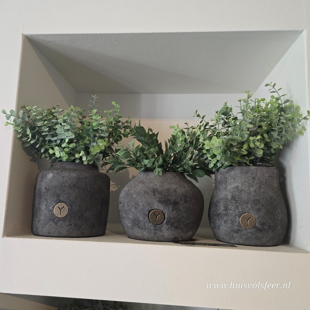 Planter Basic- Elegant. Stone Black || Brynxz - Afbeelding 5