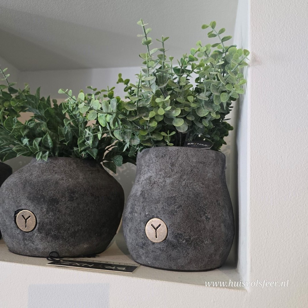 Planter Basic- Elegant. Stone Black || Brynxz - Afbeelding 4
