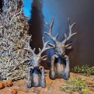 Decoratief Hert || Large