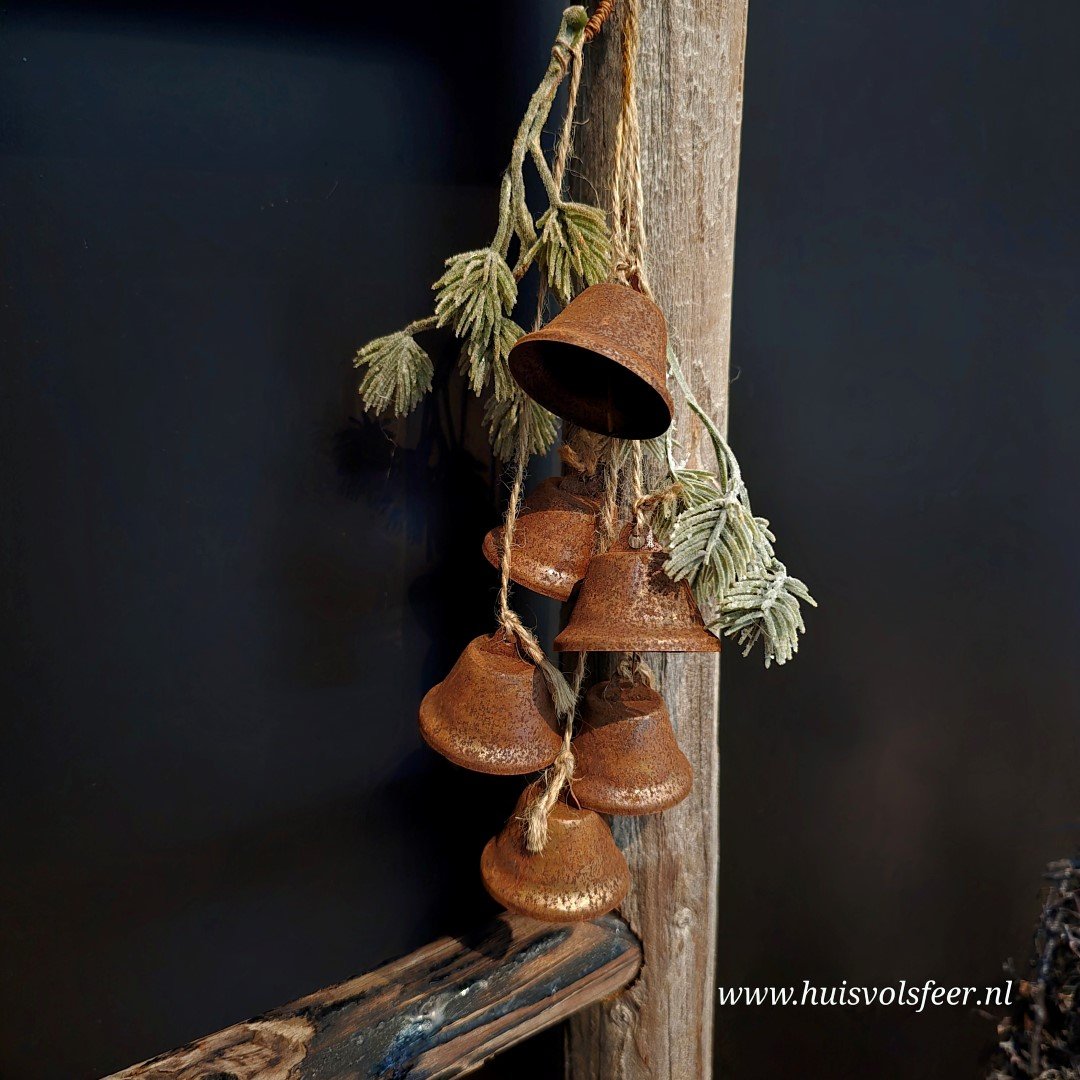 Kersthanger met Belletjes || Cedar Roest - Afbeelding 3