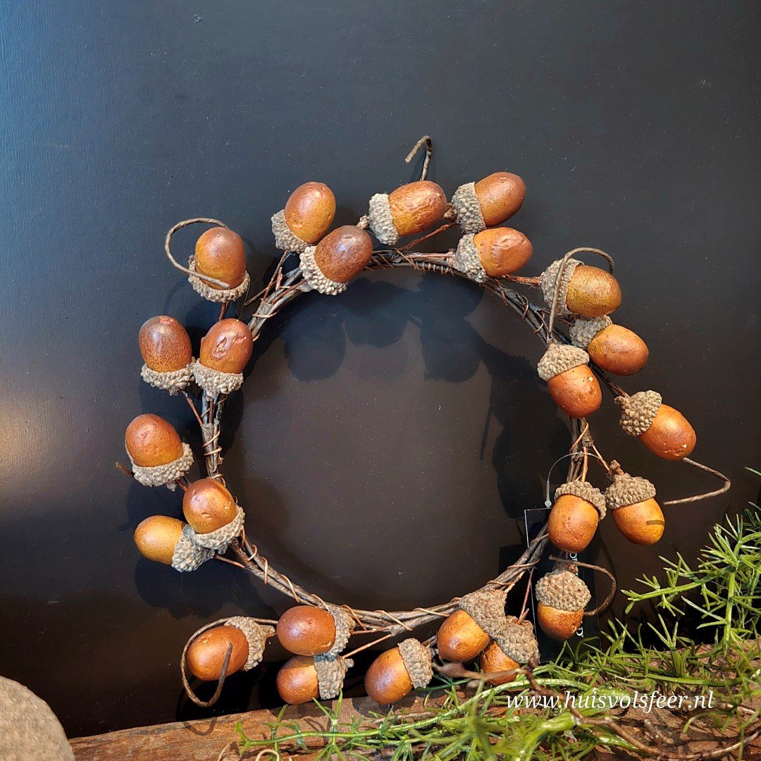 Krans van Eikels- Faery || Ø12 cm - Afbeelding 5