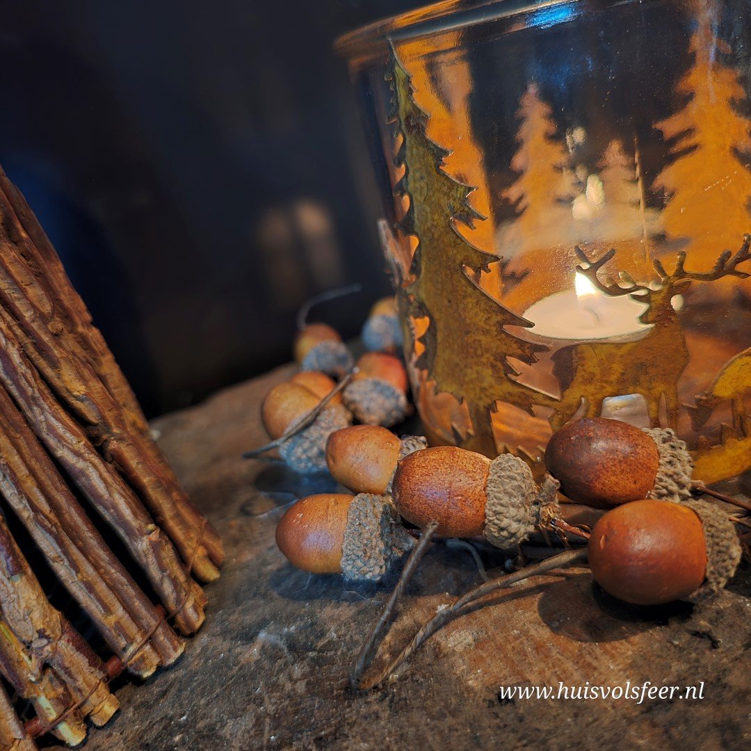 Krans van Eikels- Faery || Ø12 cm - Afbeelding 6