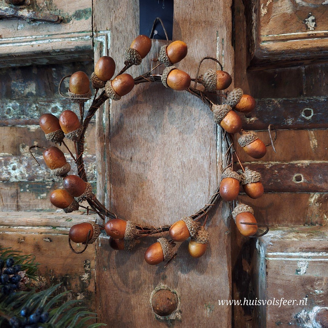 Krans van Eikels- Faery || Ø12 cm - Afbeelding 11