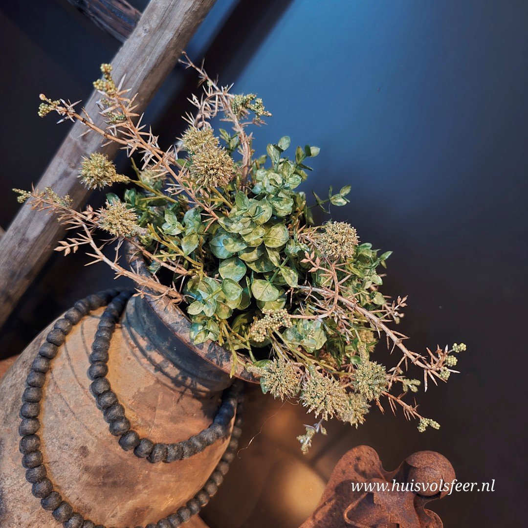 Halve Bol Biddle- Groen || 30 cm