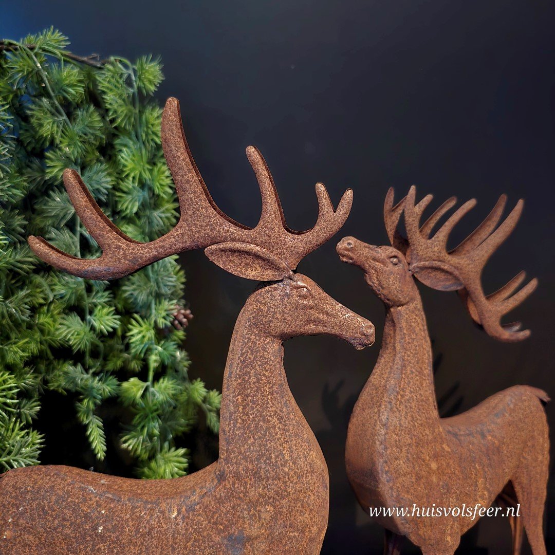 Roestkleurig Hert- "Vooruitkijkend" - Afbeelding 2