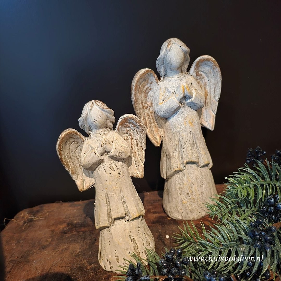 Engel Staand – Klein (H19 cm) - Afbeelding 2