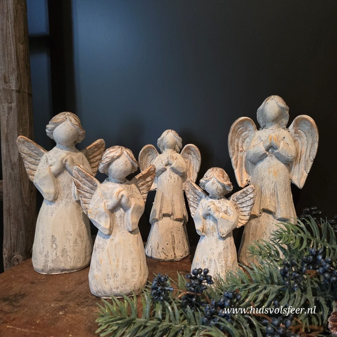 Engel Knielend – Middel (H17 cm) - Afbeelding 3