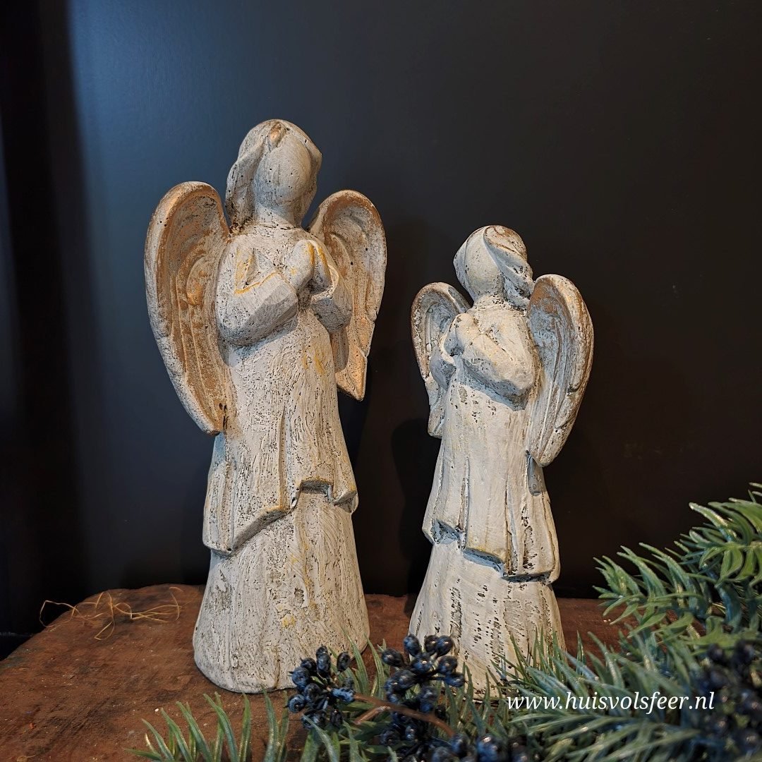 Engel Staand – Klein (H19 cm) - Afbeelding 3