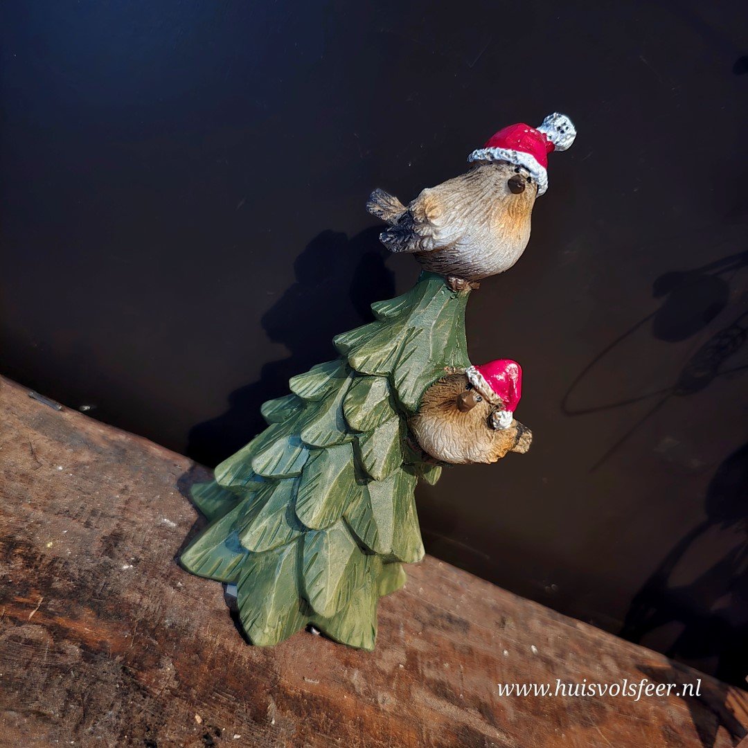 Ornament Kerstboom met Vogeltjes - Afbeelding 7