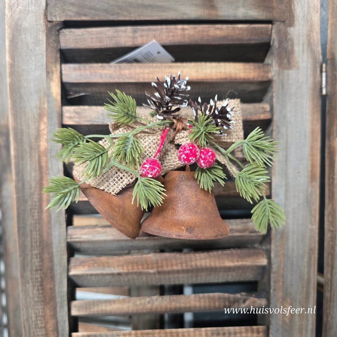 Kersthanger met klokjes - Afbeelding 3