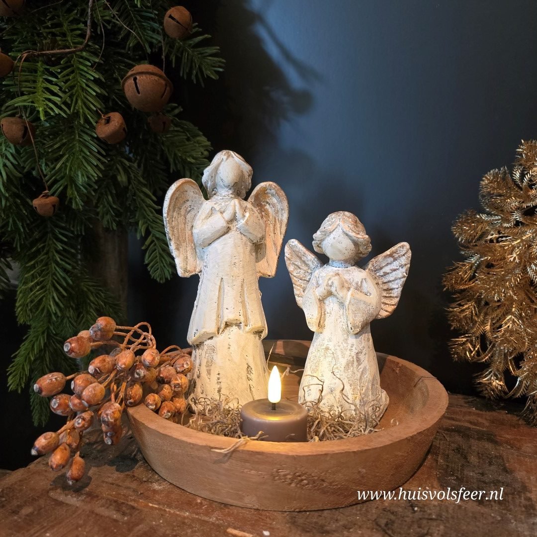 Engel Knielend – Middel (H17 cm) - Afbeelding 5