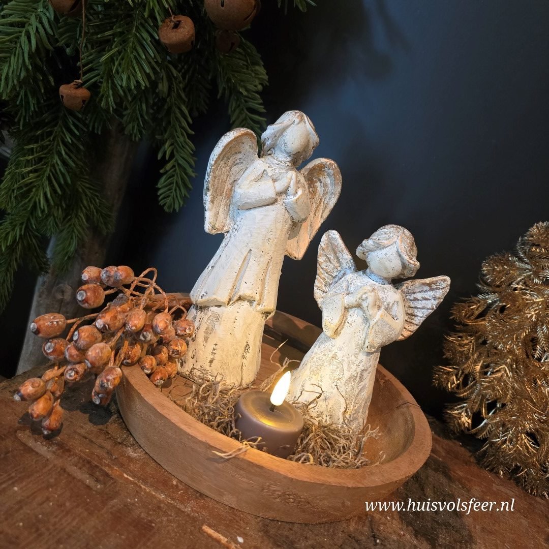 Engel Knielend – Middel (H17 cm) - Afbeelding 6