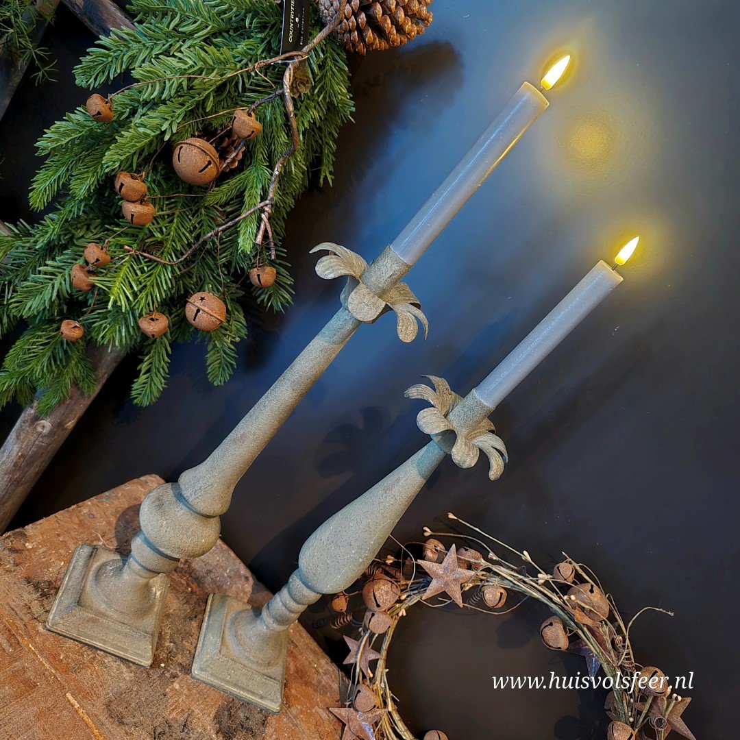 Kandelaar Flower || 43 cm - Afbeelding 2