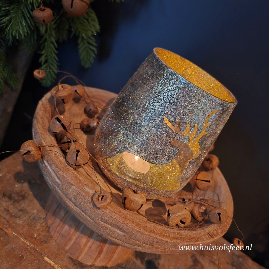 Plateau Paulownia- Hout Bruin || 28 cm. - Afbeelding 4