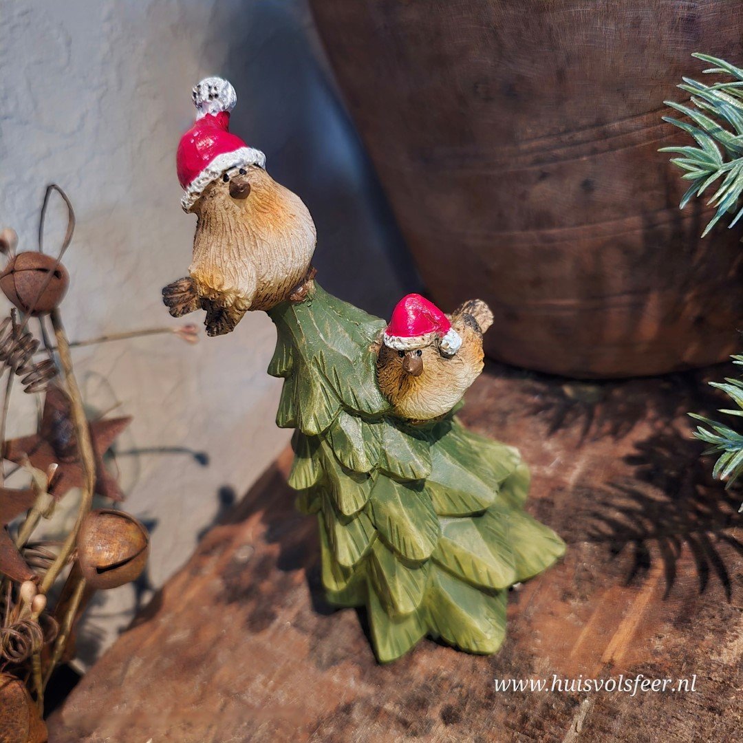 Ornament Kerstboom met Vogeltjes - Afbeelding 5
