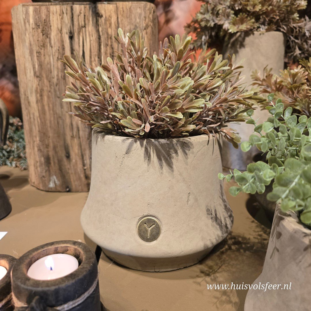 Planter Luxury 19 cm- Majestic Taupe || Brynxz - Afbeelding 6