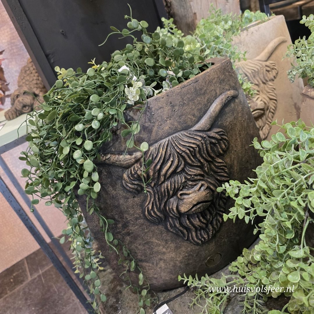 Planter Oval Scotty L- Majestic Brown || Brynxz - Afbeelding 2