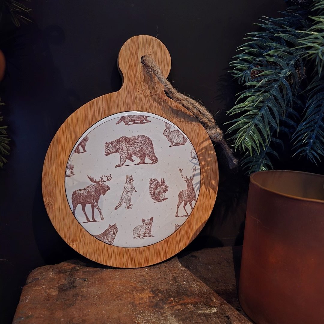 Coaster Bosdieren – Keramiek - Afbeelding 2