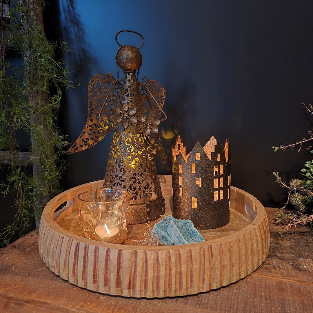 Schaal- Mango hout || 38 cm