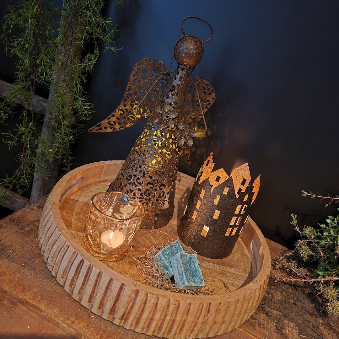 Schaal- Mango hout || 38 cm - Afbeelding 2