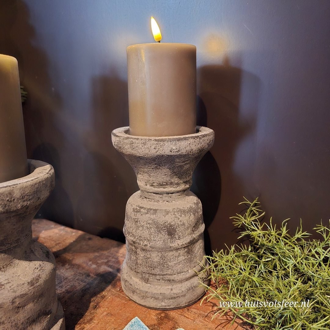 Candleholder Best M- Stone Black || Brynxz. - Afbeelding 6