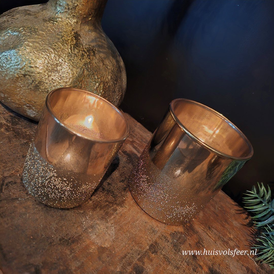 Waxinelichthouder Barcelona S || Goud - Afbeelding 6