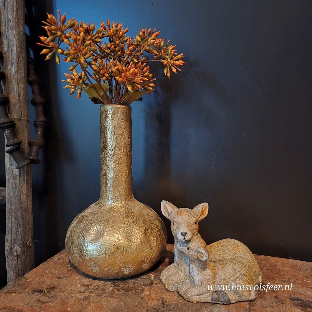 Vaas goud- 28 cm - Afbeelding 4