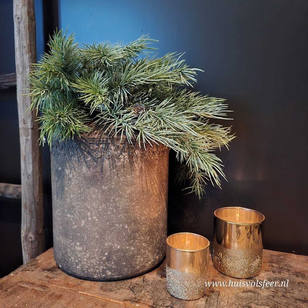 Waxinelichthouder Barcelona S || Goud - Afbeelding 3