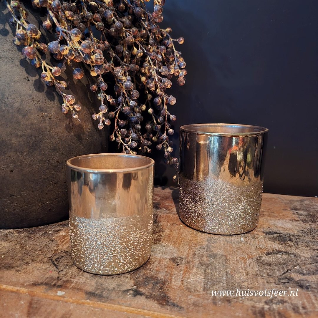 Waxinelichthouder Barcelona S || Goud - Afbeelding 5