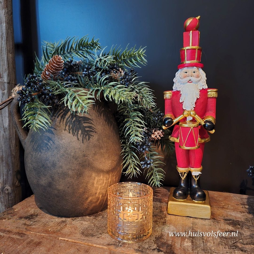 Theelichthouder- Goud Glas - Afbeelding 4