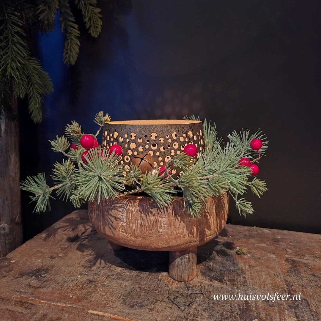 Gold Glow- M || Waxinelichthouder - Afbeelding 2