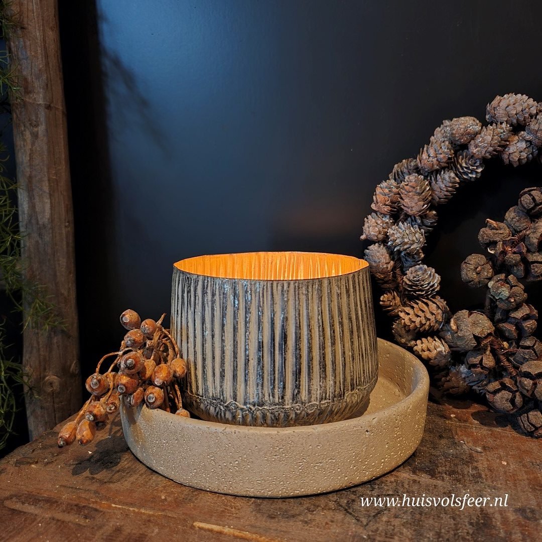 Waxinelichthouder Aurora || Medium - Afbeelding 2