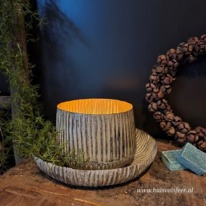 Waxinelichthouder Aurora || Medium