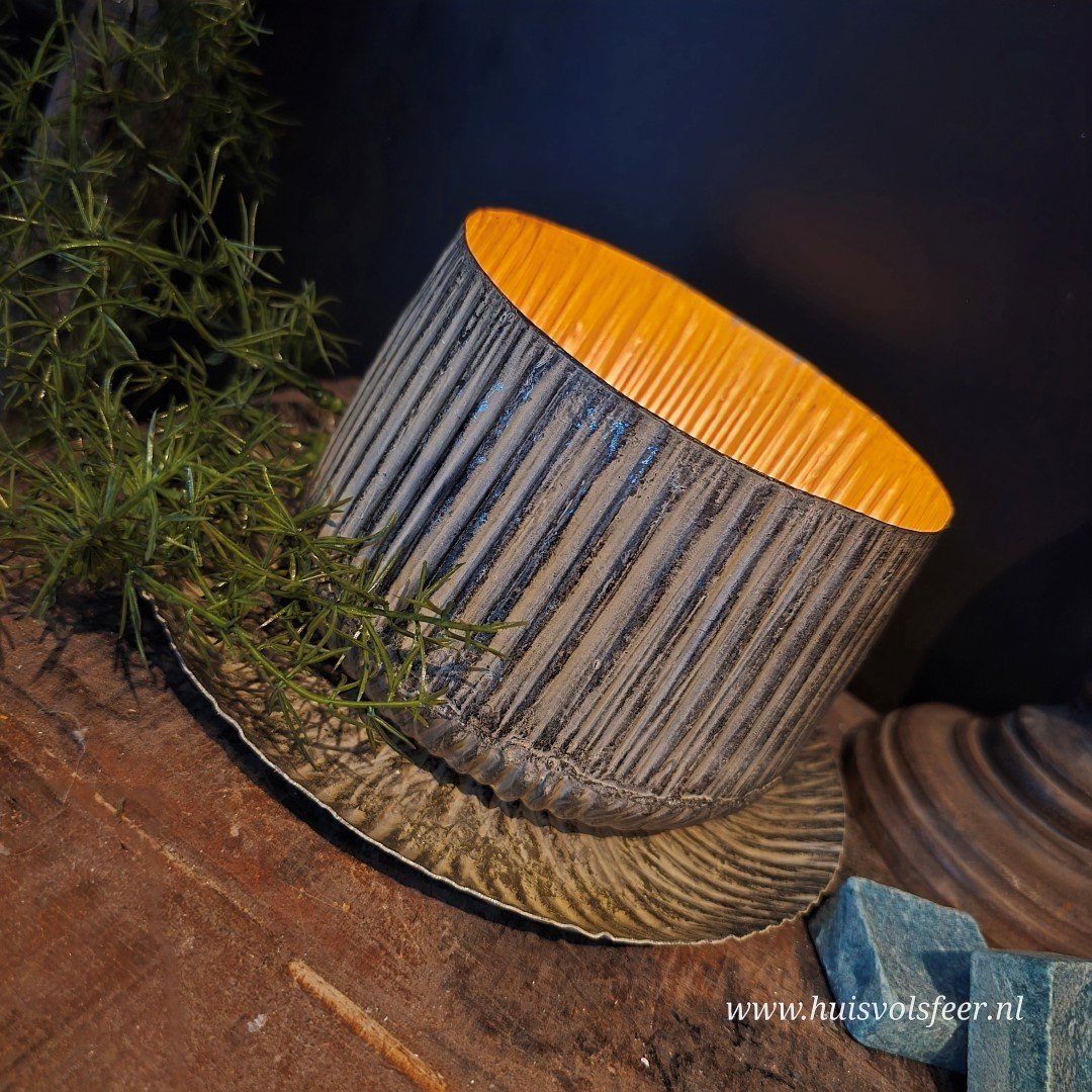 Waxinelichthouder Aurora || Medium - Afbeelding 7