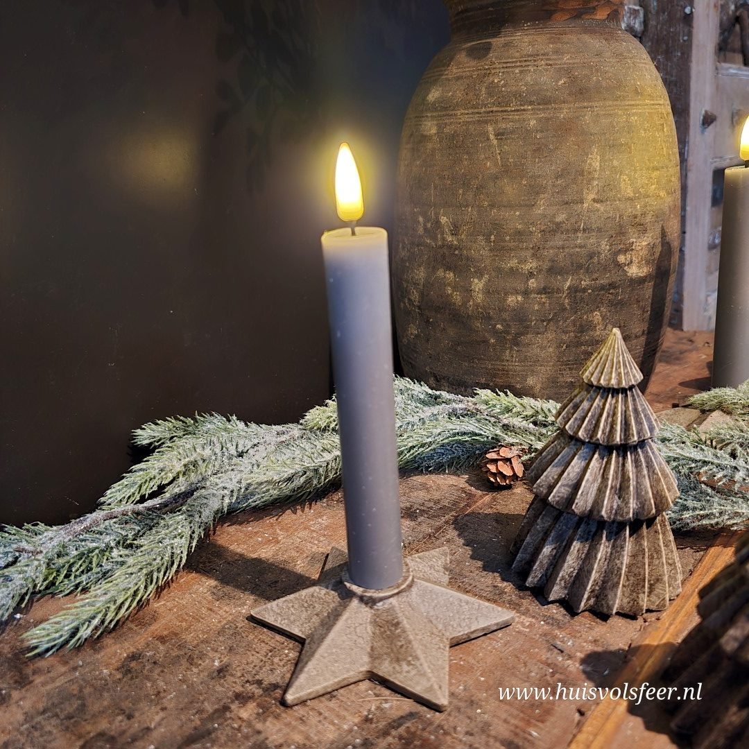 Kandelaar Ster- Beton || PMR - Afbeelding 3