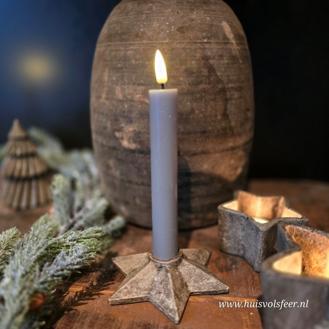 Kandelaar Ster- Beton || PMR